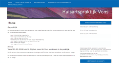Desktop Screenshot of huisartsvons.nl